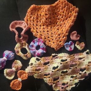 Handmade Crochet Accessories Set
